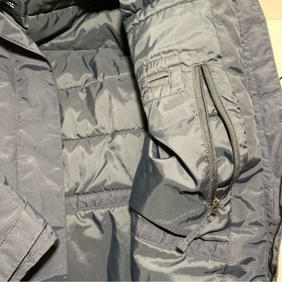 L. L. Bean Women’s Parka Jacket Coat Dark Blue / Black size Large Winter Snow - Picture 9 of 16